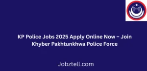 KP Police Jobs 2025 Apply Online Now Start Your Career with KP Police