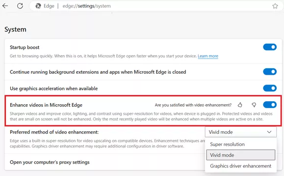 How to Enable Video Quality Enhancer in Edge to Improve Sharpness & Colors