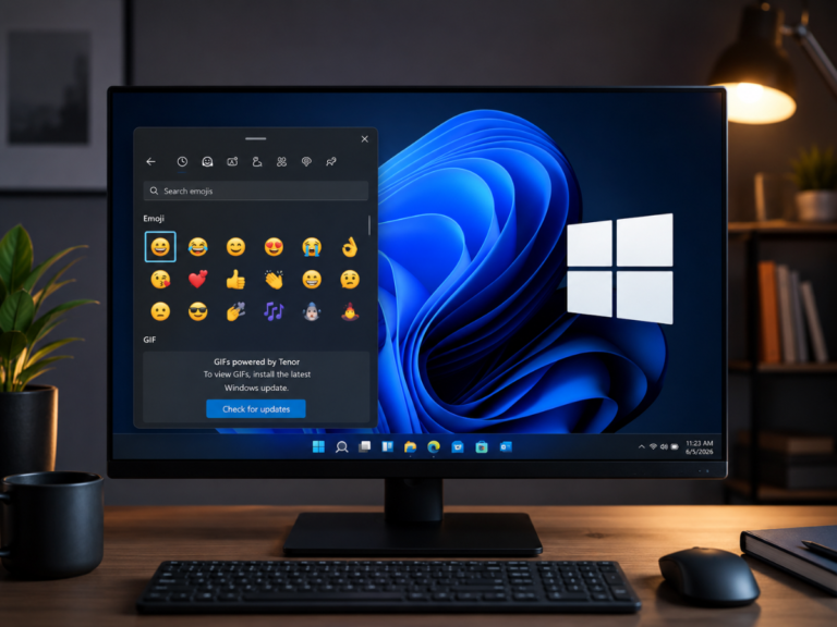 Windows 11 Emoji Panel Loses GIF Support Until Users Install June Update That Replaces Tenor With GIPHY