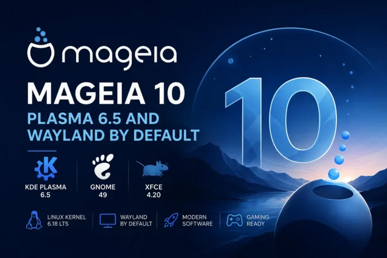 Mageia 10 Released: Plasma 6.5 and Wayland by Default